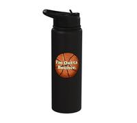 Basketball Retirement - I´M Outta Bounce Stainless Steel Insulated Water Bottle