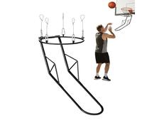 Basketball Return Attachment for Hoop,Metal Training Equipment | Basketball Ball Return - for Backyard Outside Indoor Door School Gym Teen Student Adult