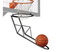 Basketball Return Attachment | Metal Training Equipment | Basketball Return Net - for Court, Backyard, Outside, Door, Training, School, Gym, Teen, Adult