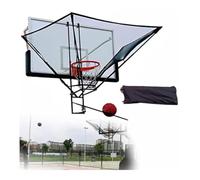 Basketball Return Attachment - Shooting and Rebounder System with 180° Chute for Efficient Practice and Shot Return