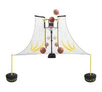 Basketball Return System Portable Black Basketball Rebounder Net, Indoor/Outdoor Training Apparatus, For Shot Training Efficiency