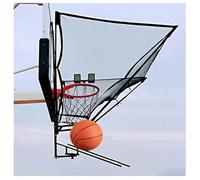 Basketball Return with 180° Rotating Chute 2 Rebound Nets Basketball Precision Shooting Assist Device for Continuous Solo Shooting Practice