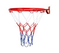 Basketball Rim Goal - 12.6 Inches Over The Door Hoop Net Catcher, Portable Mini Basketball Set With Flex Rim, Durable Metal Backboard | Indoor Outdoor Wall Mounted Sports Training Exercise Game Toy
