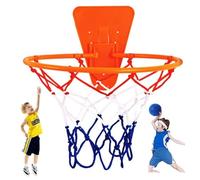Basketball Rims, Ki-ds Basketball Hoop, Indoor Wall Door Mounted Basketball Hoop, Portable Basket Ball Hoop for Silent Ball, Indoor Outdoor Hanging Basketball Hoop for Beginners Practice at Home