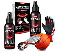 Basketball Shoe Grip Spray, 7oz Edge Traction Spray for Athlete, Enhanced Court Performance ＆ Anti-Slip Traction for Basketball Shoe Bottom, Football Gloves, Golf, Tennis, Pickleball, Non Toxic