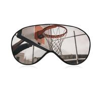 Basketball Shot Sleeping Mask, Light Blocking Eye Mask, Comfortable and Soft, Eye Cover with Elastic Band, Suitable for Men and Women, Suitable for Travel/Sleeping