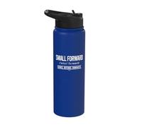 Basketball Small Forward - Scores Defends DOMINATES Stainless Steel Insulated Water Bottle
