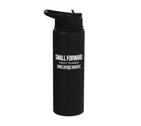 Basketball Small Forward - Scores Defends DOMINATES Stainless Steel Insulated Water Bottle