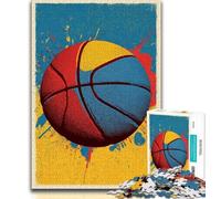 Basketball Sports 1000 Pieces Jigsaw Puzzles for Adults And Teens,Stress Reliever Difficult Challenge Deal As Gifts for The Whole Family 38x26cm
