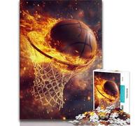 Basketball Sports Jigsaw Puzzles for Adults 1000 Piece Puzzle,Challenging Game And Family Play Wall Decoration Unique Birthday And Xmas Gifts (38x26cm)