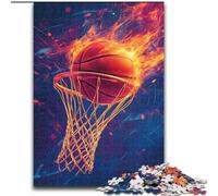Basketball Sports Jigsaw Puzzles for Adults 1000 Piece Puzzle, for Age 14+ Fun Games Fun Activities at Home, Birthday Gifts, Travel Gifts (size 26x38cm)