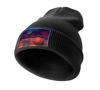 Basketball Sports Men‘s Soft Beanie Hat Winter Warm Slouchy Knit Cuff Cap for Women