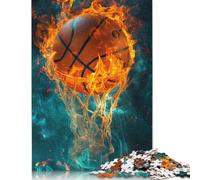 Basketball Sports Wooden Puzzle for Adults 500 Pcs Jigsaw Puzzles for Puzzle Jigsaw for 18+ And Adults 500pcs (52x38cm)