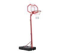 Basketball Stand Net Hoop Backboard Portable 260-310cm Height Adjustable with Wheels for Kids Adults Sports Fun