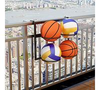 Basketball Storage Rack,Ball Storage Rack Wall Mounted Basketball Stand, Removable Foldable Storage Rack, Suitable for Sports Stores, Schools