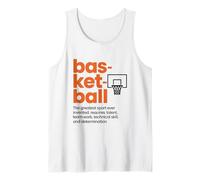Basketball The Greatest Sport Ever Invented, Basketball Tank Top