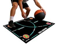 Basketball Training Mat - Ball Sports Training Gear,Basketball Footstep Pads - for Kids Teens Players Athletes School Teams Trainers Fitness Enthusiasts Home Driveway Gym Court