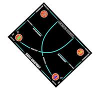 Basketball Training Mat for - Footsteps Exercise Mat for Sports Training | Basketball Training Equipment | Fitness Coordination Exercise for Training