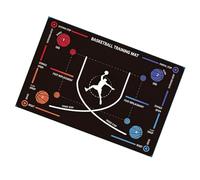 Basketball Training Mat - Performance | Basketballs Control Mat | Basketball Footstep For Skill Drills Balance Coordination Workouts Indoor Courts Coaching Youth Adult Players Routine Use