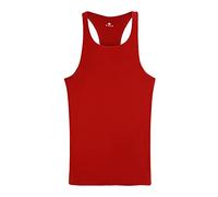 Basketball Vests for Men UK Mens Racer Back Undershirts Cotton Tank Top Sleeveless Tops Breathable Gym Vest Top Tank Top Mens Sleeveless Vest Red