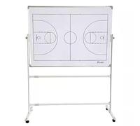 Basketball White Board for Coaches, Basketball Coaching Board, Height Adjustable, Double-Sided Use, Easy to Move, Suitable for Teaching