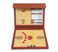 Basketball White Board for Coaches, Basketball Coaching Board, with Pen and Magnetic Chess Pieces, Folding Design, for Teaching Instruction
