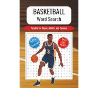 Basketball Word Search Puzzle Book: Word Searches With Easy to Read Print about Basketball, College Basketball, NBA, and More | 6x9 inches, ... Gift for Vacations, Holidays and Free Times
