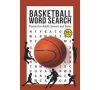 Basketball Word Search Puzzle: Word Searches with easy to read about Basketball, and More |6X9 inches, 110 pages, | 50+ Puzzles Gift for vacations and holidays