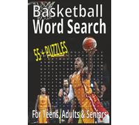 Basketball Word Search: Word Search with Easy to Read Print about Basketball, Puzzle Book, Players, Activity, Equipment, Teams, Brain Games : 6x9 ... Holidays and Relaxation (Sports Word Search)