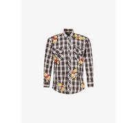 Basketcase Mens Basketcase Winnie The Pooh Checked Flannel Shirt Multi M