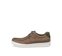 ECCO Men's Sneaker Byway Moc Toe, Nutmeg Brown, 10