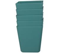 Baskets Good 5pcs Reusable Reusable Reusable Reusable Reusable Plastic Basket Kitchen Storage for and Hanging, Trolley Load bearing Capacity, Wall Mounted Organiser