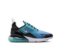 Nike Men's Air Max 270 Trainers in Blue & Black, Logo Detail, Mesh, Size: 9 UK 9 (EU 44)