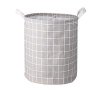 Baskets Storage, Morbuy Christmas Gift Organizer Bin-Collapsible Hamper Original Linen and Fabric Diaper Boxes Holders Water-proof Small with Handle for Organizing Toys Blankets Laundry for Newborns N (grey)