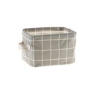 Baskets Storage, Morbuy Organizer Bin-Collapsible Hamper Original Christmas Gift Linen and Fabric Diaper Boxes Holders Water-Proof Small with Handle for Organizing Toys Blankets (D)