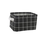 Baskets Storage, Morbuy Organizer Bin-Collapsible Hamper Original Christmas Gift Linen and Fabric Diaper Boxes Holders Water-Proof Small with Handle for Organizing Toys Blankets (B)