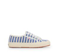 Baskets Superga 2750 Cotton Stripes Bleu 36