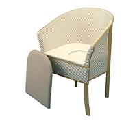 Basketweave Commode Chair [Personal Care]