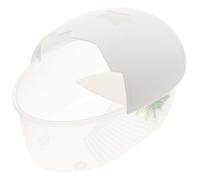 Basking Platform Pp One Piece Moulded White Turtle