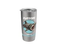Basking Sharks Awesome Like a Basking Shark Stainless Steel Insulated Tumbler