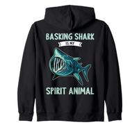 Basking Sharks Basking Shark is my spirit animal Zip Hoodie