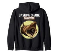 Basking Sharks Basking Shark Whisperer Zip Hoodie