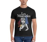 BASLIL TOAST brunch Les Miserables Les Misérables T Shirt Sweat Shirts Funny T Shirts Black L