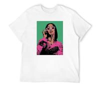 BASLIL TOAST brunch Men's Cardi B Pop Art Cardi B Cotton T Shirt White 3XL