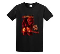 BASLIL TOAST brunch Men's Joe Bonamassa You and Me Cotton T Shirt Black L
