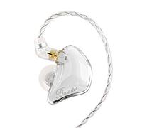 BASN Bmaster Triple Driver In Ear Monitor Headphones for Musician (White)