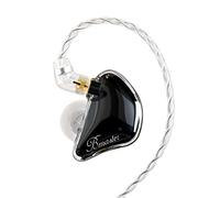 BASN Bmaster Triple Drivers in Ear Monitor Headphone with Two Detachable Cables Fit in Ear Suitable for Audio Engineer, Musician (Black)