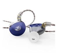 BASN MTPro in Ear Monitors, 14.5mm Planar HiFi IEM Headphones with CNC Process and 4-Core Litz OCC Single-Crystal Copper Cable for Musicians(Navy Blue)