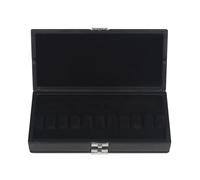 Basoon Leaf Storage Solution Double Layer Case Organized Protective Portable Bassoon Leaf Storage Box for 20 Leaves