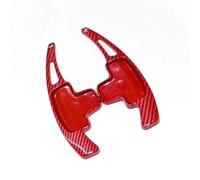 BASPHHH Paddle Shift Extensions Compatible with Benz for A-Class W176 2013-2015 Car Steering Wheel Paddle Shift Extension Shifters(Red Carbon Pattern)